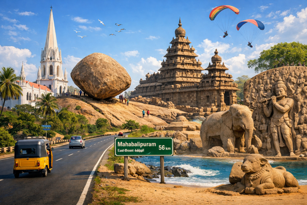 Mahabalipuram trip from Chennai