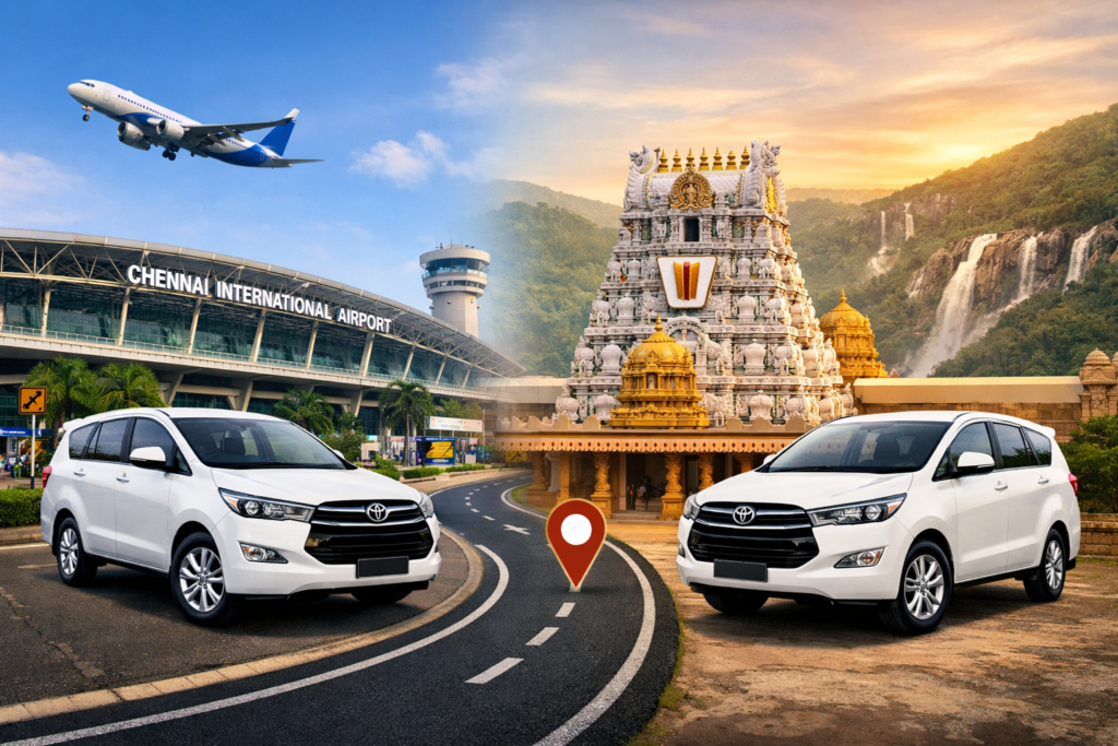 Chennai Airport to Tirumala Car Rental