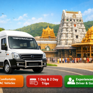 Tirupati Tempo Traveller rental package