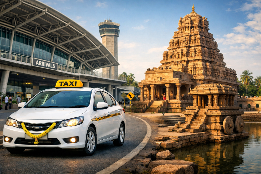 Chennai Airport to Kumbakonam Taxi Fare