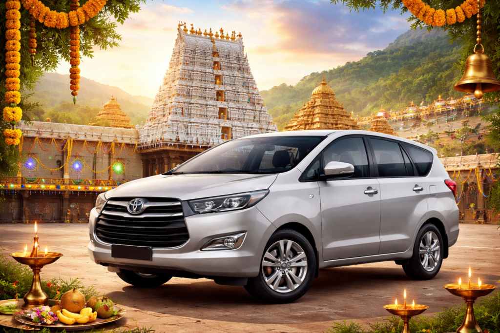 Innova Car Rental in Tirupati