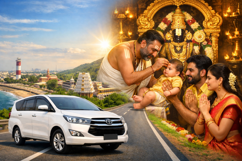 Infant Darshan with Car Rental from Chennai