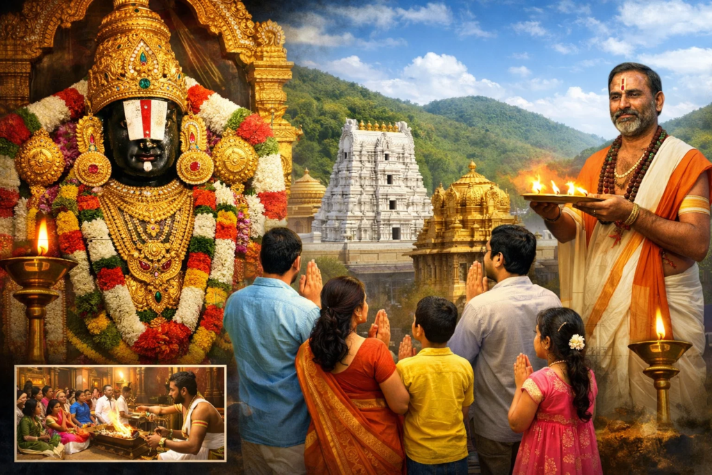 Tirupati Balaji NRI Dharshan One Day Package