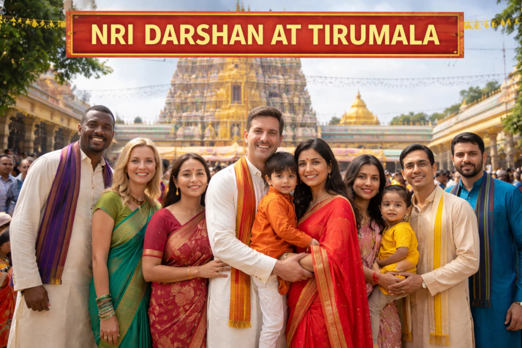 how to book NRI Darshan at Tirumala