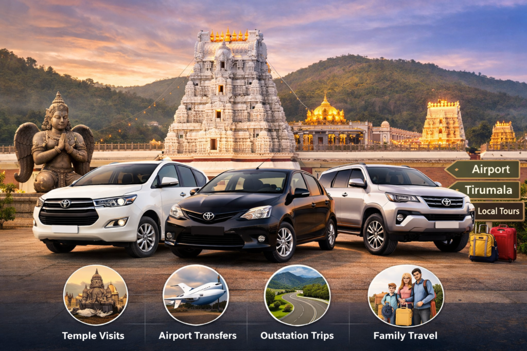 tirupati car rental service