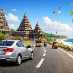 Car hire Chennai to Pondicherry