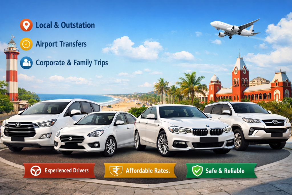 Chennai travels car rental service