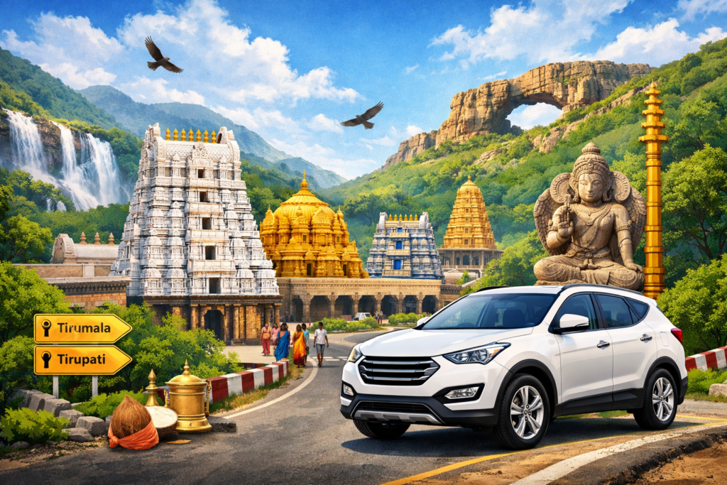 Tirupati car rental trip
